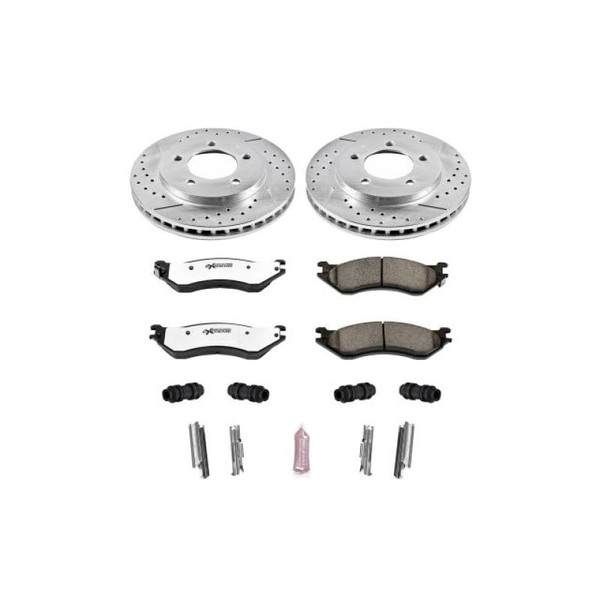 Power Stop 97-02 Ford Expedition Front Z36 Truck & Tow Brake Kit - K1869-36