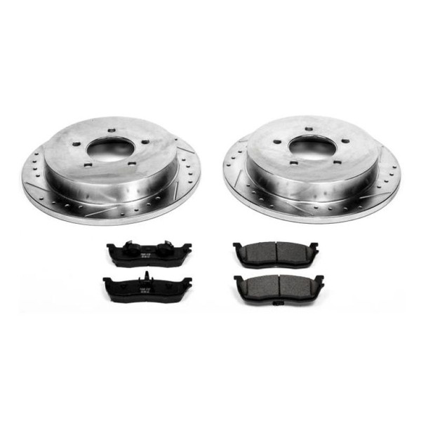 Power Stop 00-02 Ford Expedition Rear Z23 Evolution Sport Brake Kit - K1913