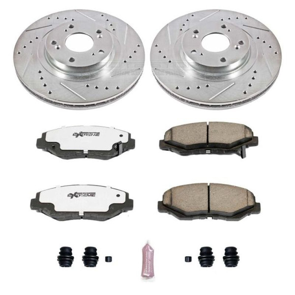 Power Stop 13-15 Acura ILX Front Z26 Street Warrior Brake Kit - K3055-26