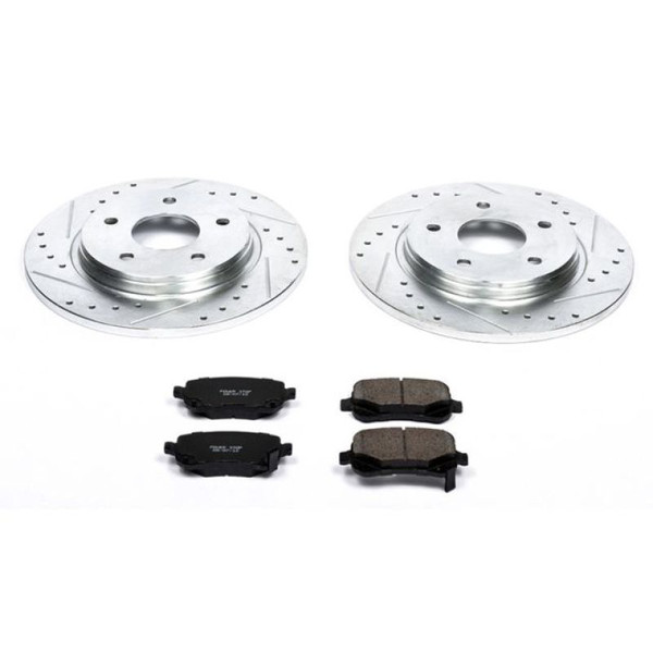 Power Stop 08-12 Chrysler Town & Country Rear Z23 Evolution Sport Brake Kit - K4569