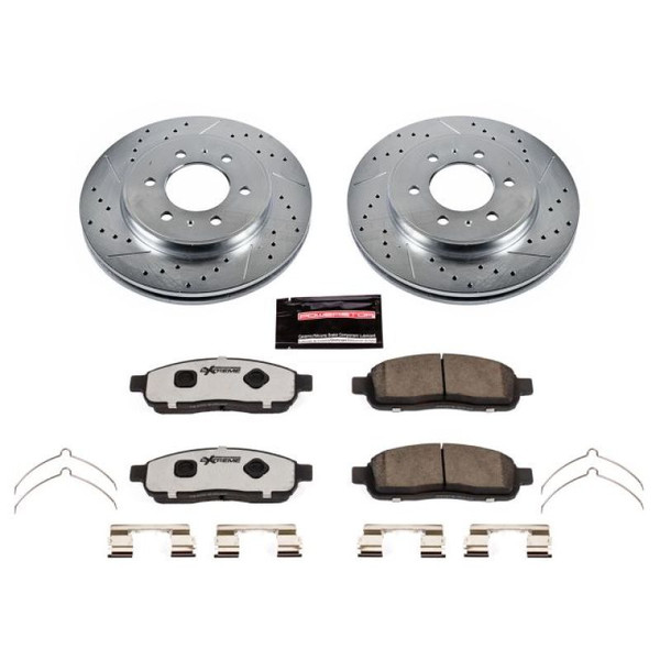 Power Stop K5336-36 Z36 Truck/Tow Brake Kit Front NEW