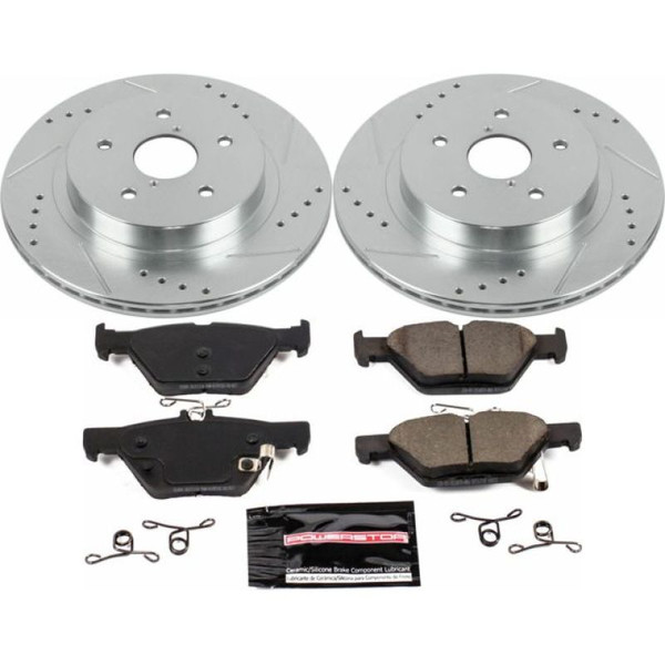 Power Stop 15-18 Subaru Legacy Rear Z23 Evolution Sport Brake Kit - K7039