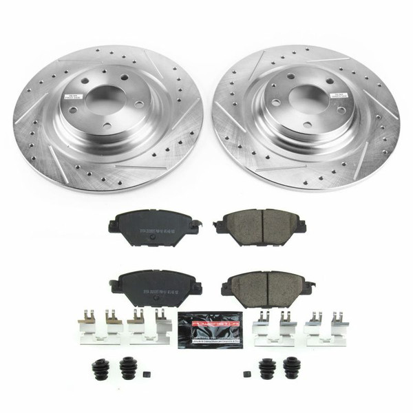 Power Stop 16-19 Mazda CX-9 Rear Z23 Evolution Sport Brake Kit - K7742