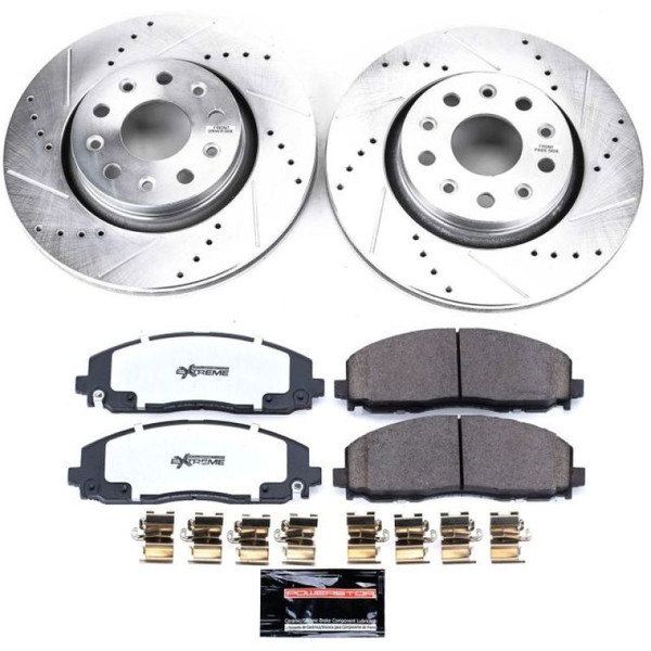 Power Stop K7940-36 Brake Upgrade Kit For 2018-2019 Jeep Wrangler NEW