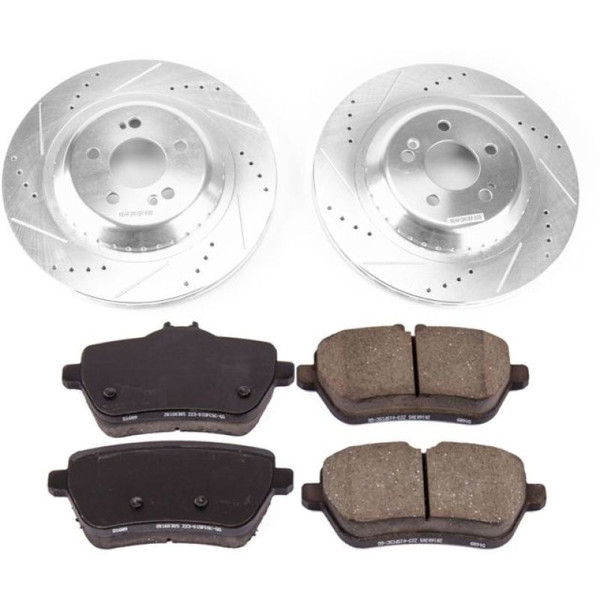 Power Stop 2018 Mercedes-Benz S450 Rear Z23 Evolution Sport Brake Kit - K8194