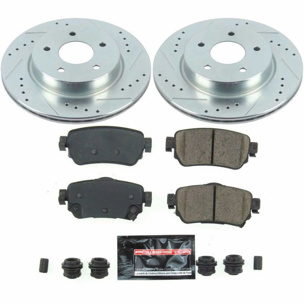 Power Stop 18-19 Nissan Leaf Rear Z23 Evolution Sport Brake Kit - K8313