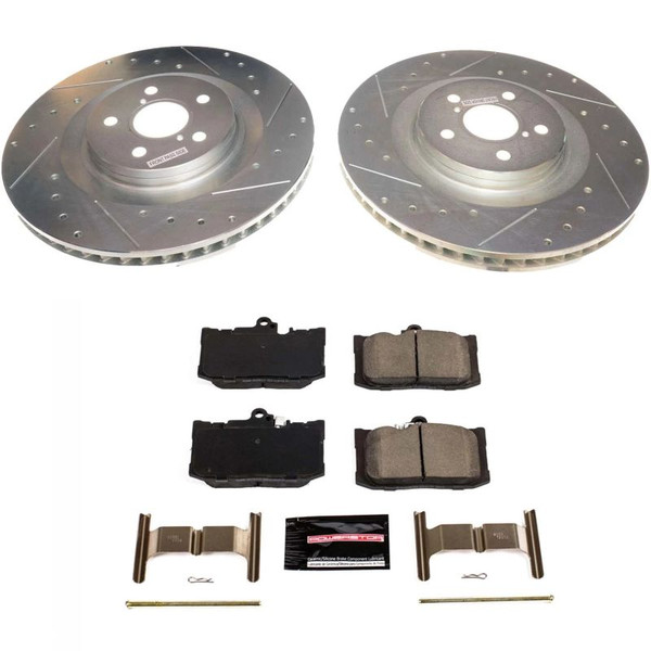 Power Stop 13-19 Lexus GS350 Front Z23 Evolution Sport Brake Kit - K8418
