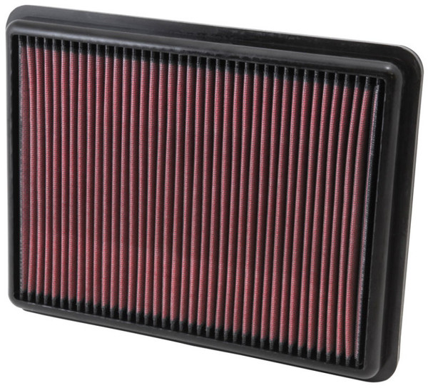 K&N Replacement Air Filter 11.75in O/S Length x 9in O/S Width x 1.188in H for 13 Hyundai Santa Fe - 33-2493