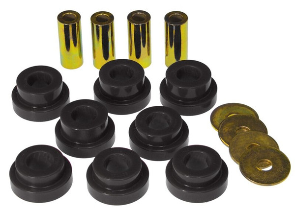 Prothane Chevy Silverado Front Diff Carrier/Support Bushings - Black - 7-1614-BL