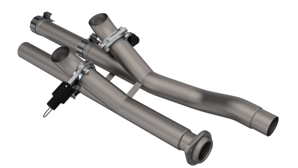 QTP 540117 Exhaust Cutout Aggressor Stainless Steel For Ford F-150 3.5 17-20 NEW