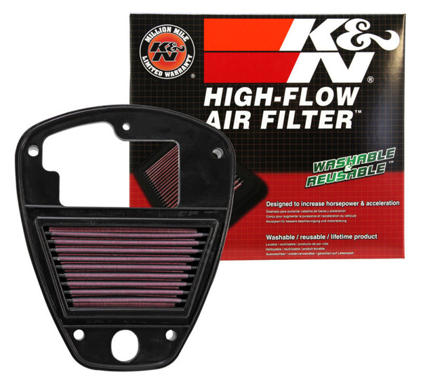 K&N 06-11 Kawasaki VN900 Vulcan Classic/ 06-10 Vulcan 900 / 07-11 VN900 Vulcan Custom Rep Air Filter - KA-9006