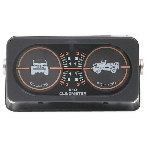Rampage 791005 Clinometer Graphic w/o Compass Two Guage Design Universal