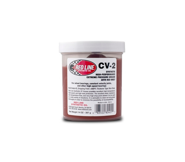Red Line CV-2 Grease with Moly 14 Oz. Jar - 80401