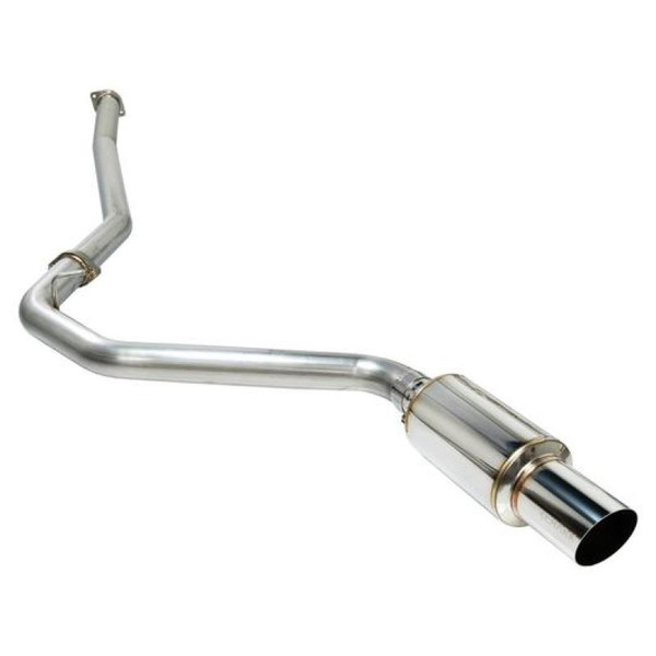 Remark 2015+ Subaru WRX/STI (VA) R1-Spec Single-Exit Cat-Back Exhaust w/ Stainless Steel Muffler - RK-C1076S-01