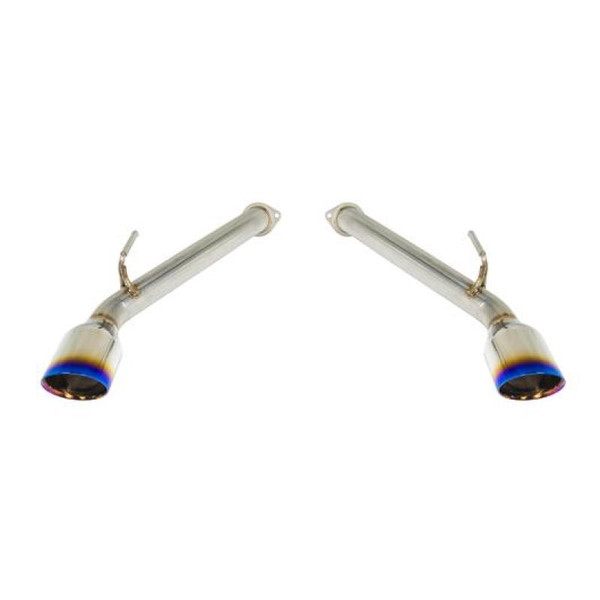 Remark RO-TTQ6-D Axleback Exhaust System w/ Burnt Stainless Double Wall Tip NEW