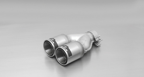 Remus 2005 Seat Toledo 1.6L 84mm Straight w/Carbon Insert Tail Pipe Set (Pair) - 0007 84C