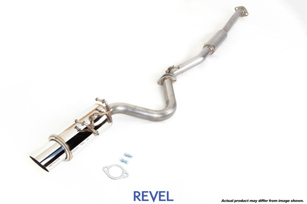 Revel T80166RR Medallion Touring-S Axle-Back Exhaust System; Single Canister