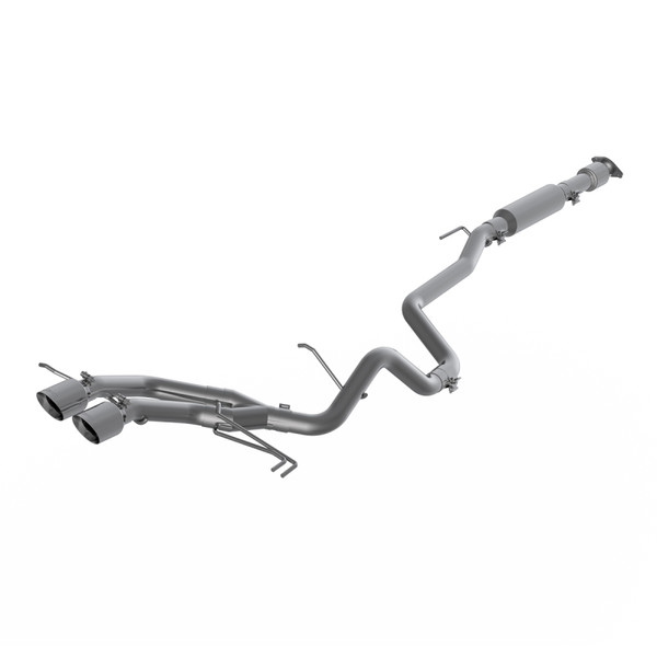 MBRP S4703304 Exhaust System Cat-Back 304 Driver Side Exit Natural Polished Tip