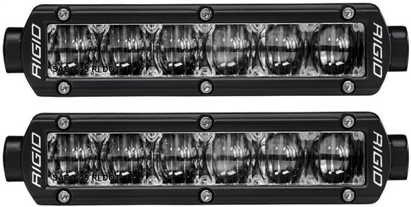 Rigid Industries 906703 SR-Series 6" Fog Light - 21 Watts, 6 LED (Pair) NEW