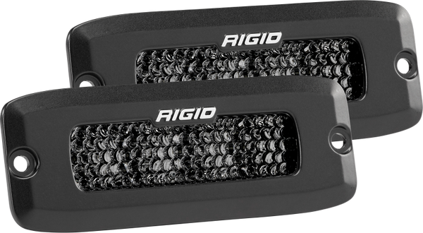 Rigid Industries 925513BLK LED Light Bar SR-Q Series Pro Spot Diffused Pair