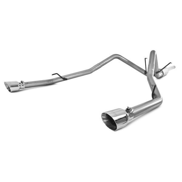 MBRP S5146AL 2.5in. Cat Back Dual Split Rear AL For 11-19 Dodge Ram 1500 Classic