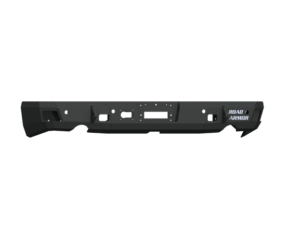 Road Armor 413RRB Stealth Winch Rear Bumper, Steel, Satin Black NEW