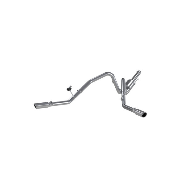 MBRP S5204AL 2.5in. Cat Back Dual Split Side AL For 2004-2008 Ford F-150