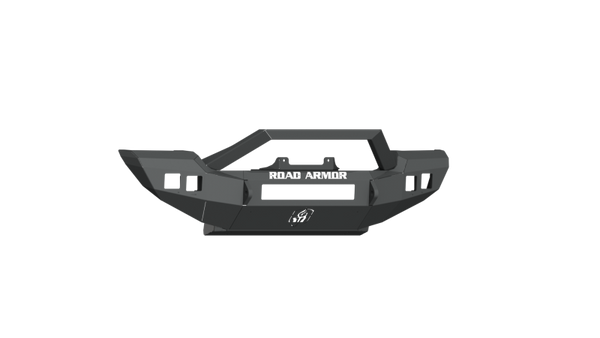Road Armor 18-20 Jeep Wrangler JL Sport Stealth Front Winch Bumper w/Bar Full Width - Tex Blk - 5184F3B