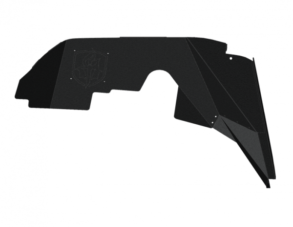 Road Armor 518LFFSB Stealth Front Fender Liner JL Body Armor For 2018-2022 JL JT