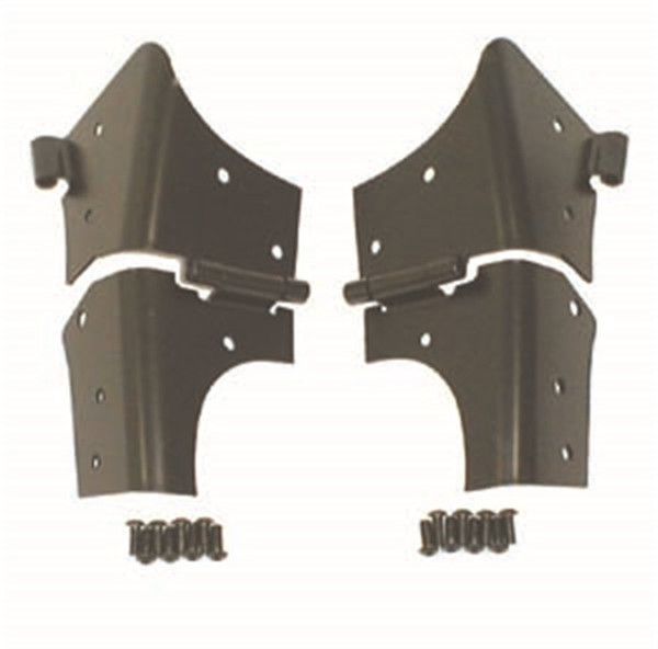 Rugged Ridge 11209.02 Windshield Hinge Pair Black For 97-06 Jeep Wrangler NEW
