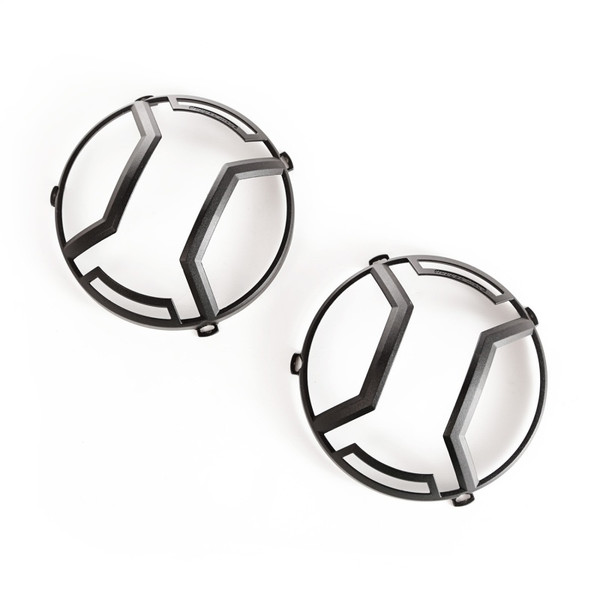 Rugged Ridge 11230.12 Elite Headlight Guards Pair Textured Black NEW