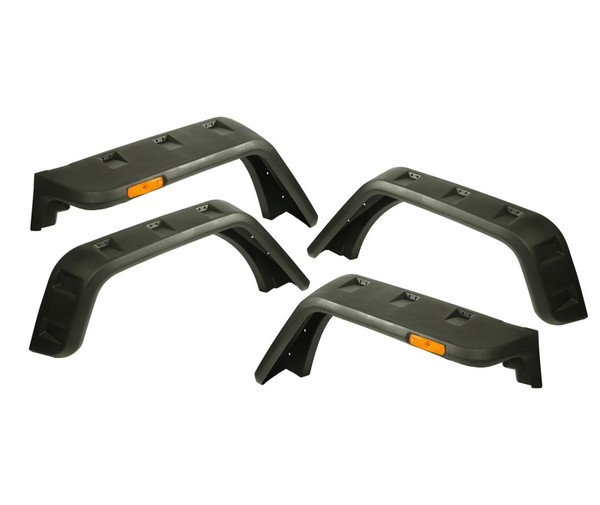 Rugged Ridge 11640.09 Hurricane Fender Flare Kit Textured NEW