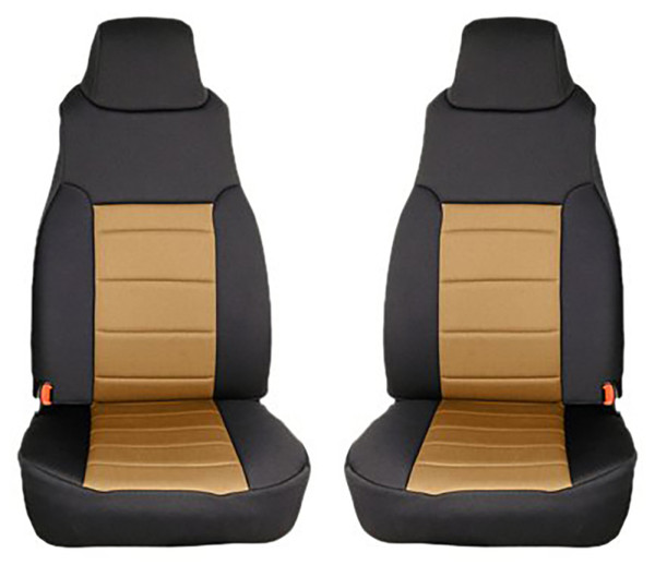 Rugged Ridge 13210.04 Custom Neoprene Seat Cover Pair Tan