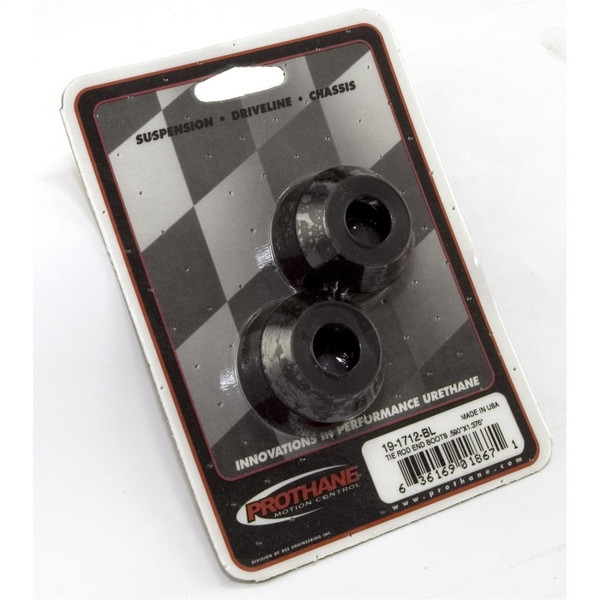 Rugged Ridge Tie Rod End Dust Boots Black 46-06 Willys and Models - 19-1712BL