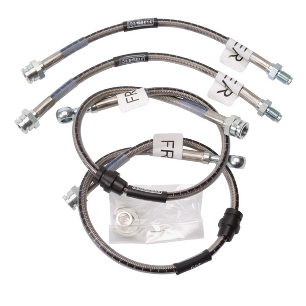 Russell Performance 95-99 Mitsubishi Eclipse 2WD & All Wheel Drive Brake Line Kit - 686150