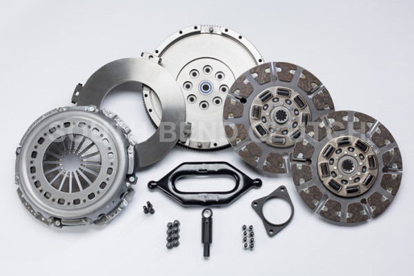 South Bend Clutch SDD3250-5-ORG Organic Street Dual Disc for Dodge Cummins