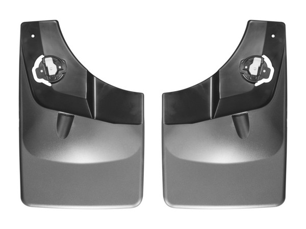 WeatherTech 2015 Ford F-150 w/ Fender Lip Molding No Drill Rear Mudflaps - 120044