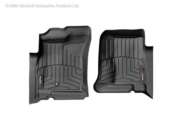 WeatherTech 05+ Dodge Dakota Club Cab Front FloorLiner - Black - 440251