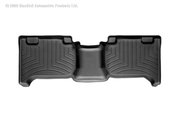 WeatherTech 04+ GMC Canyon Ext Cab Rear FloorLiner - Black - 440762