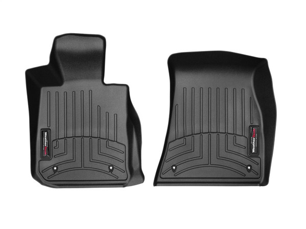WeatherTech 2019+ BMW 330i Front FloorLiner - Black - 4415301