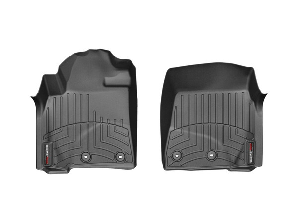 WeatherTech 12-13 Toyota Land Cruiser Front FloorLiner - Black - 444231