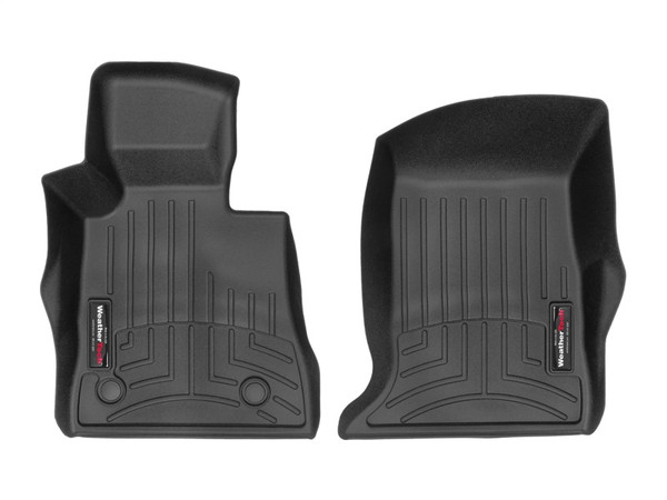 WeatherTech 2016 Chevrolet Camaro Front FloorLiners - Black - 449011