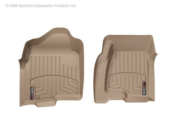 WeatherTech 99-00 Chevrolet Silverado Crew Cab Front FloorLiner - Tan - 450031