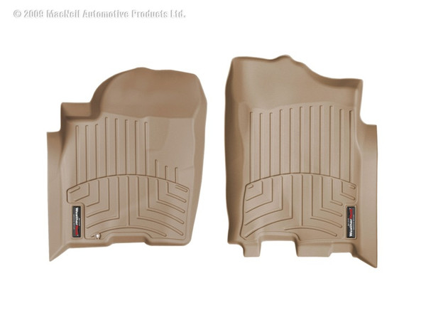WeatherTech 04+ Nissan Armada Front FloorLiner - Tan - 450191