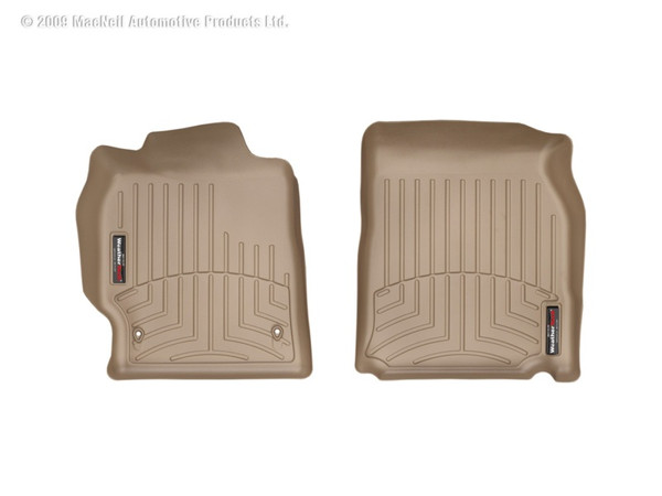 WeatherTech 07-11 Toyota Camry Sedan Front FloorLiner - Tan - 450841