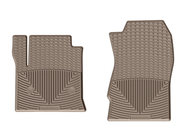 WeatherTech 14+ Chevrolet Silverado Front Rubber Mats - Tan - W309TN