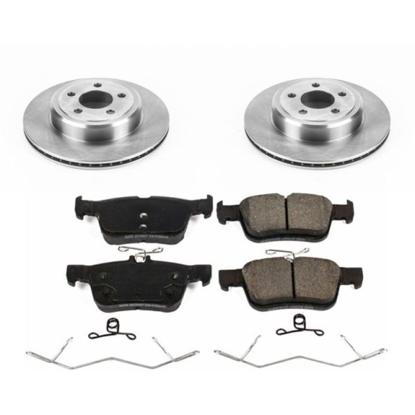 Power Stop KOE7723 Stock Replacement Brake Kit For 17-19 Ford Escape 1.5L