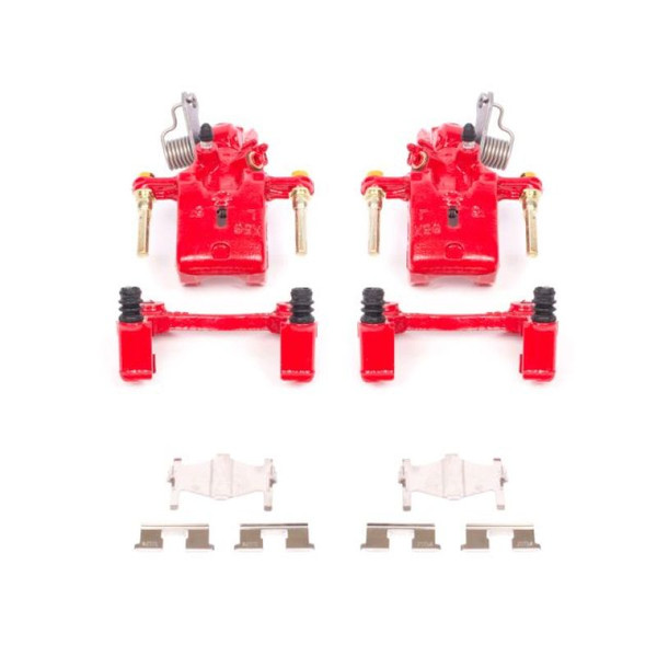 Power Stop S2000 Red Powder Coated Calipers For 96-01 Infiniti I30 3.0L