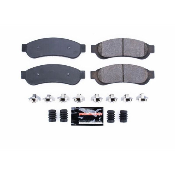 Power Stop 10-12 Ford F-250 Super Duty Rear Z23 Evolution Sport Brake Pads w/Hardware - Z23-1334