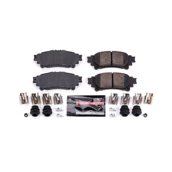Power Stop 10-15 Lexus RX350 Rear Z23 Evolution Sport Brake Pads w/Hardware - Z23-1391